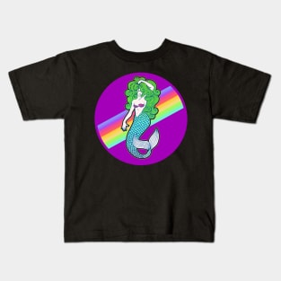 Mermaid Rainbow Kids T-Shirt